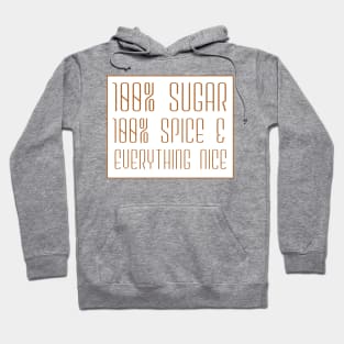 100% sugar Hoodie